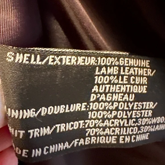 Via Spiga Women’s lamb leather black jacket with black knit. Size medium - Picture 8 of 8